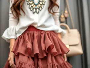Co ubrać do spódniczki z falbankami? Sprawdź nasze propozycje!