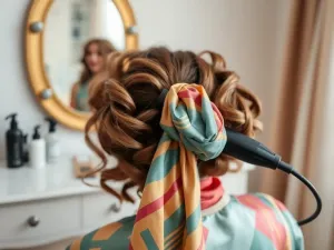 Jak zakręcić włosy na pasek od szlafroka? Praktyczny przewodnik