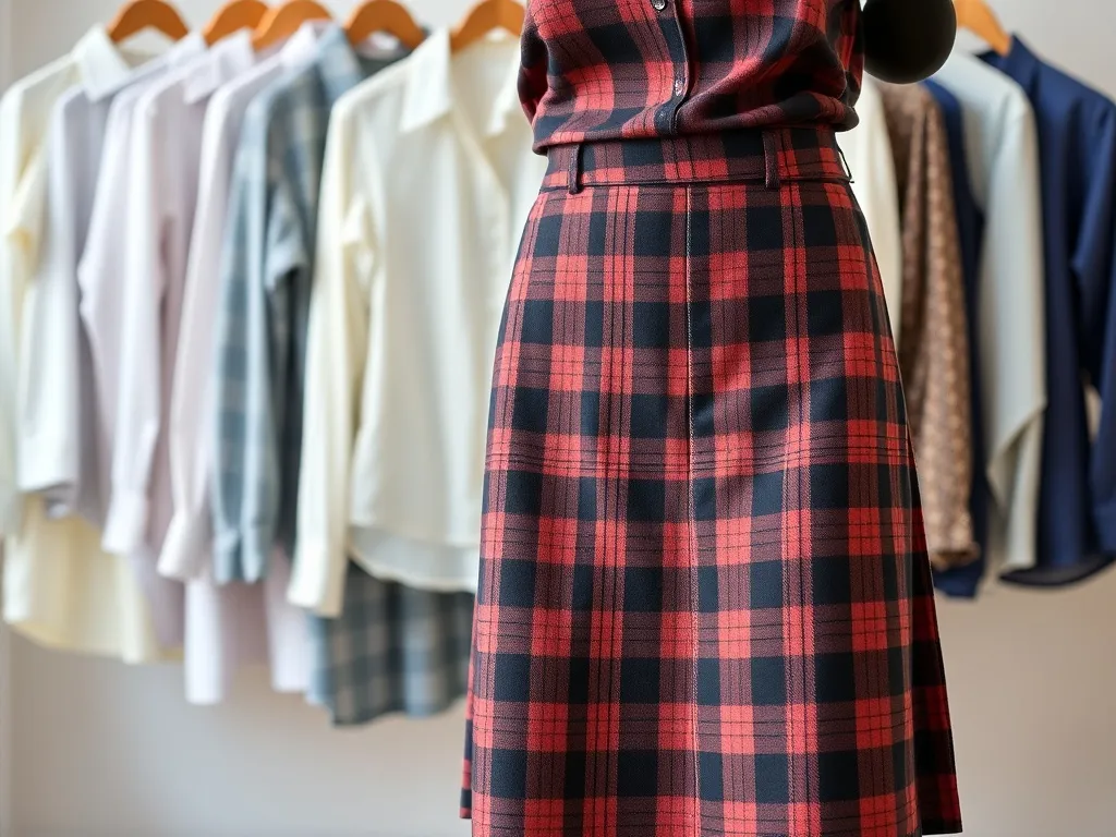 Jaka bluzka do spódniczki w kratkę? Stylizacje na każdą okazję